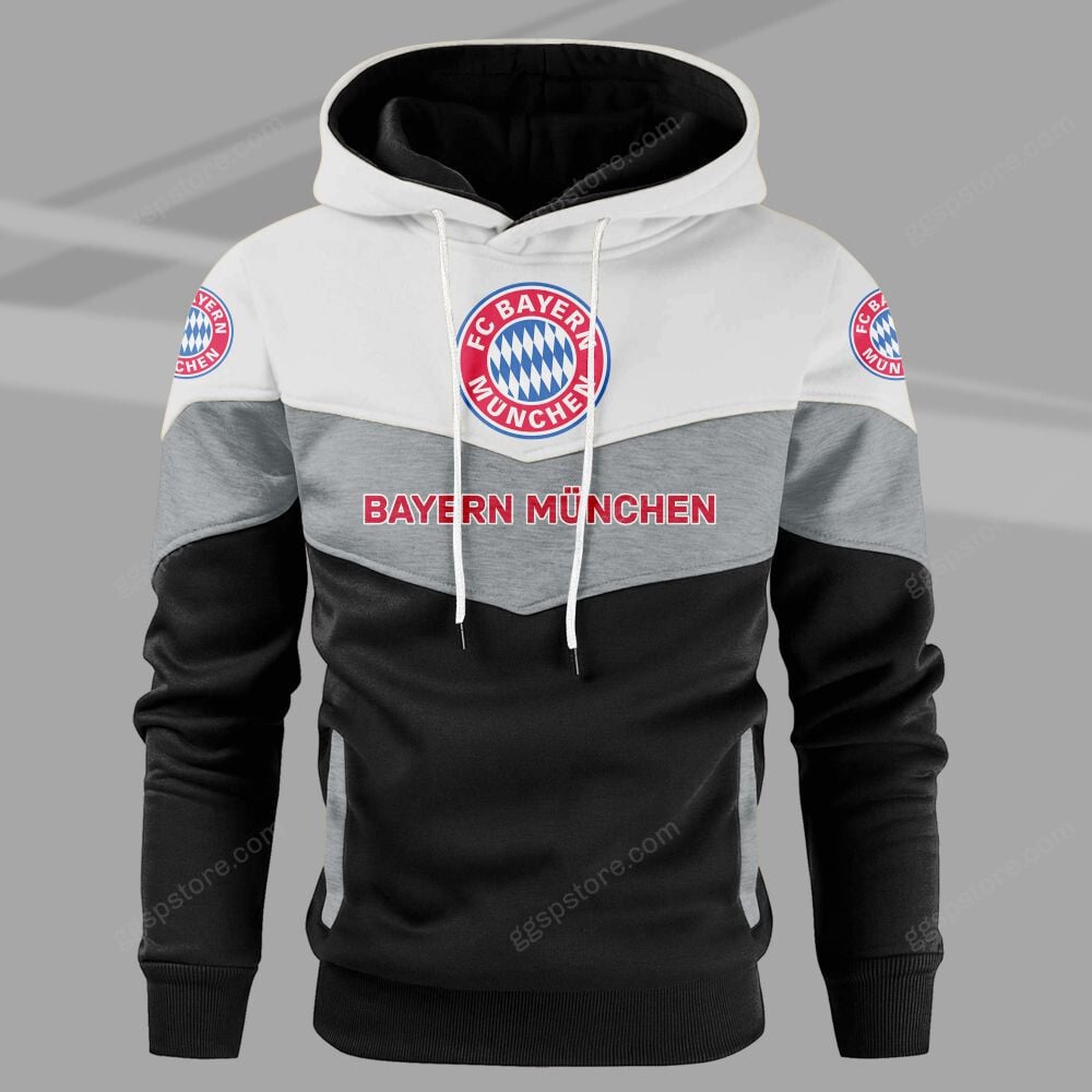 FC Bayern Munchen Hoodie Herren | Kapuzenpullover - 02