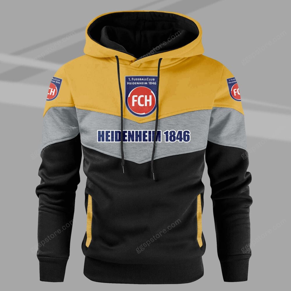 1. FC Heidenheim 1846 Hoodie Herren | Kapuzenpullover - 04