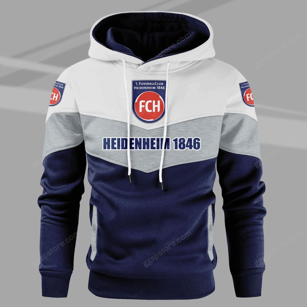 1. FC Heidenheim 1846 Hoodie Herren | Kapuzenpullover - 01
