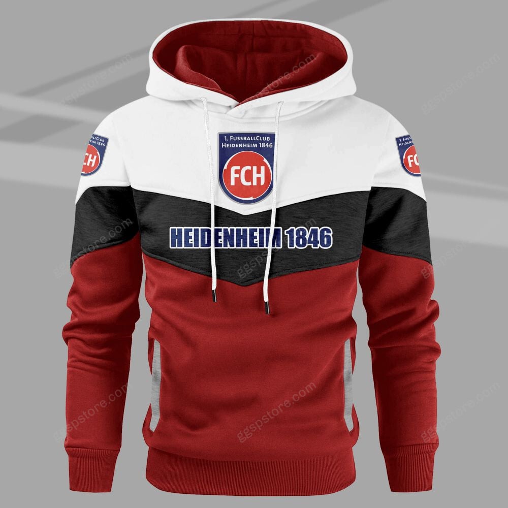 1. FC Heidenheim 1846 Hoodie Herren | Kapuzenpullover - 02