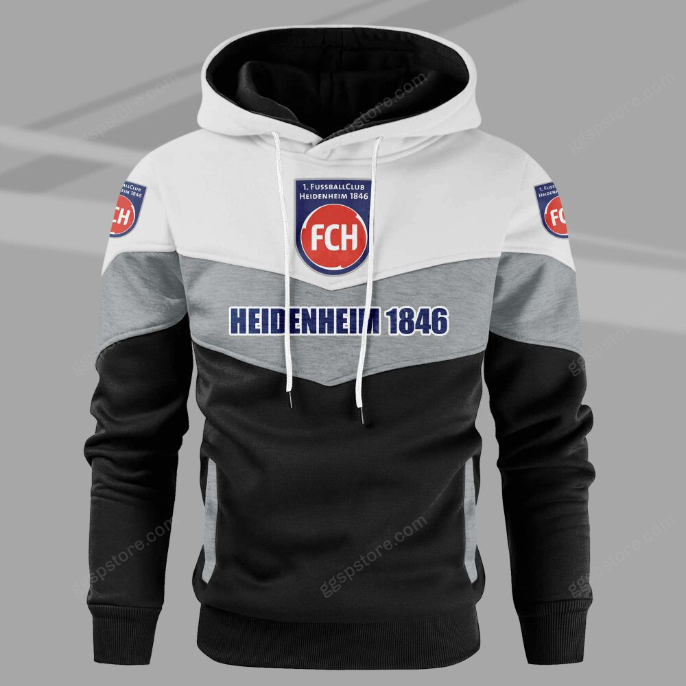 1. FC Heidenheim 1846 Hoodie Herren | Kapuzenpullover - 03