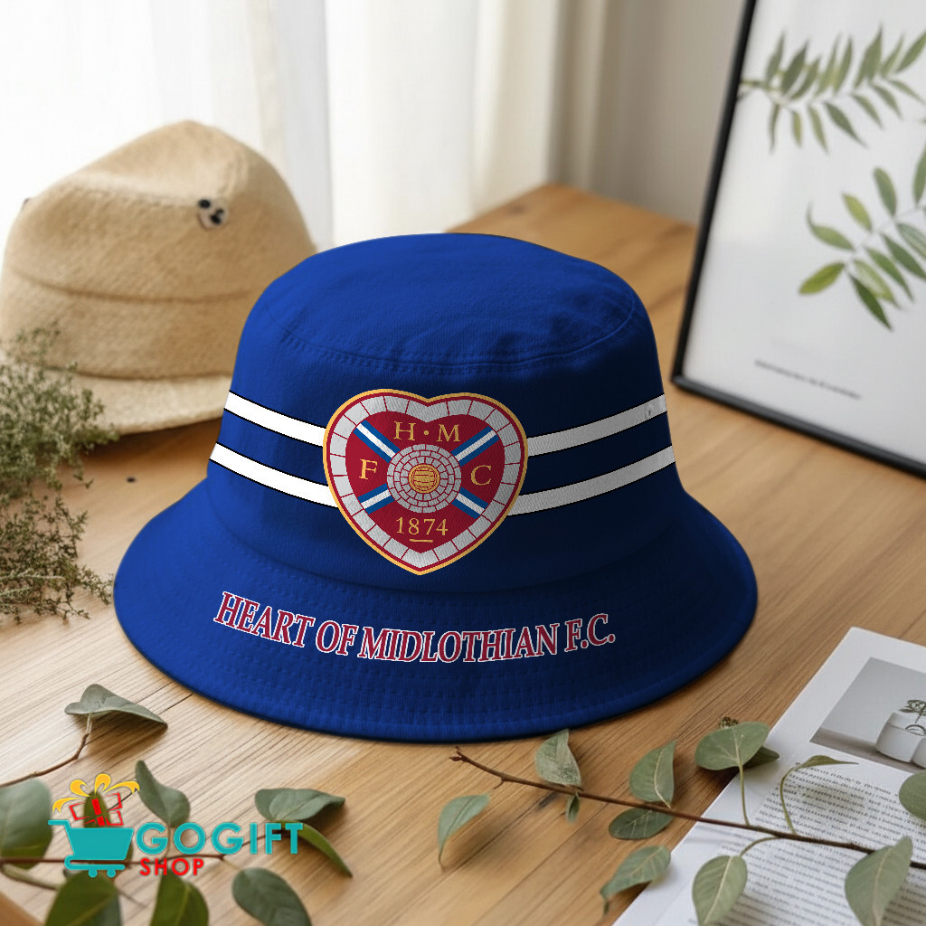 Heart of Midlothian F.C. Bucket Hat | Fischerhut – Bild 4