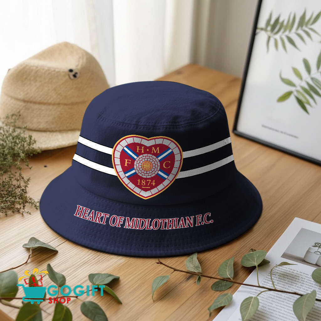 Heart of Midlothian F.C. Bucket Hat | Fischerhut – Bild 5
