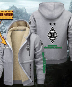 Borussia Mönchengladbach Gefütterte Kapuzenjacke