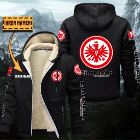 Eintracht Frankfurt Gefütterte Kapuzenjacke