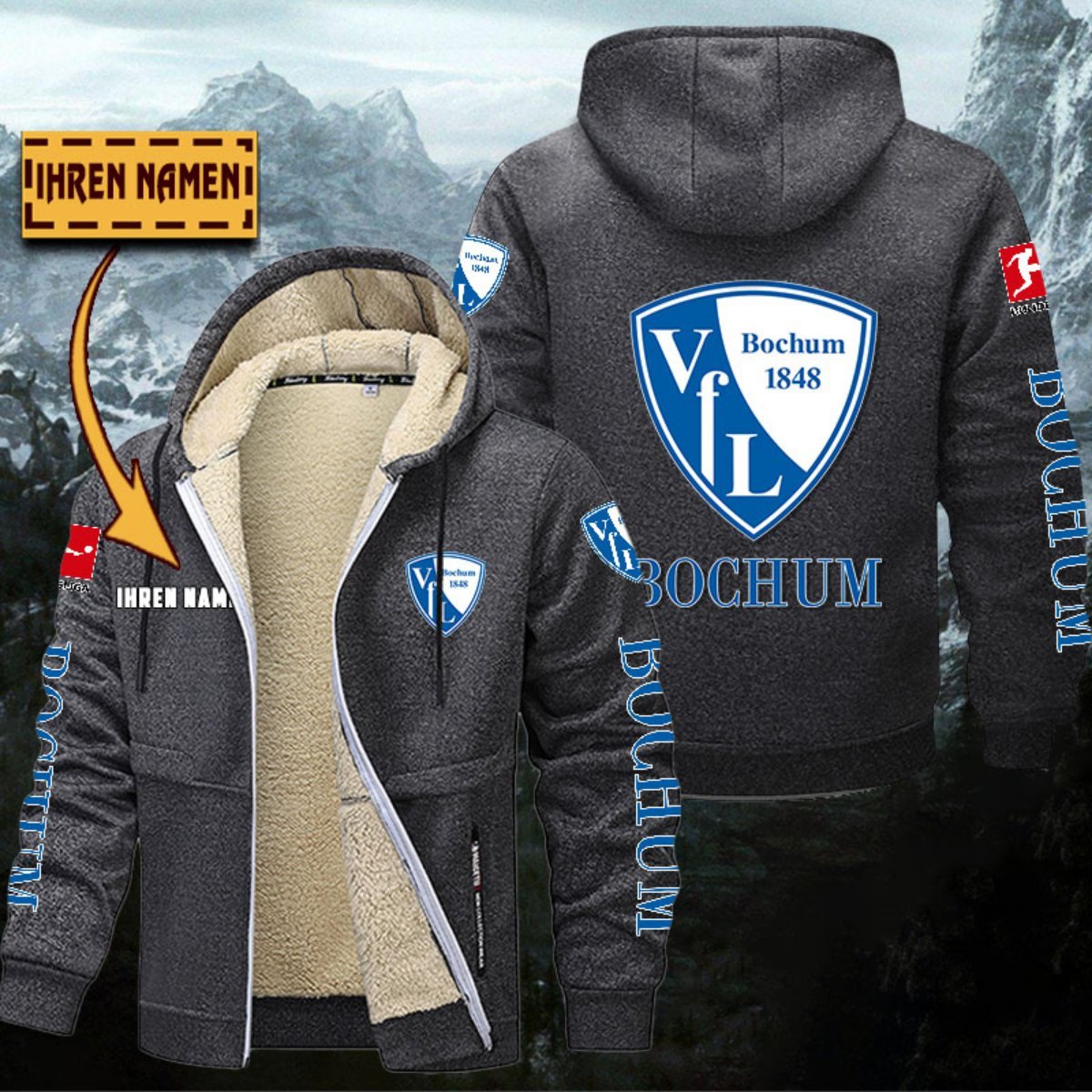 VfL Bochum Gefütterte Kapuzenjacke – Bild 5