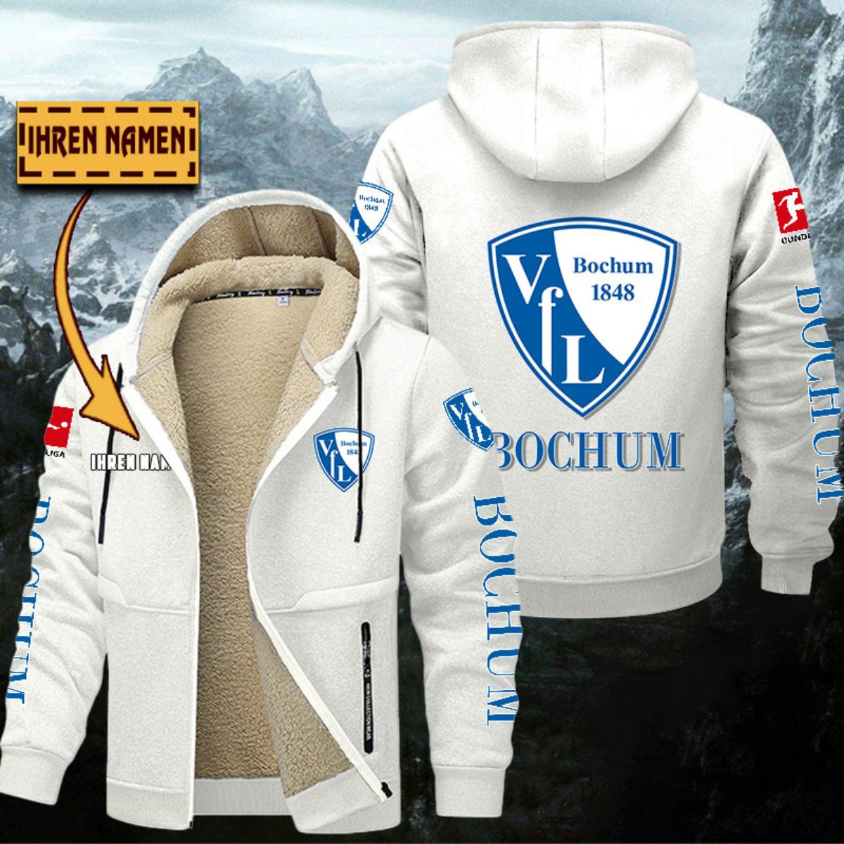 VfL Bochum Gefütterte Kapuzenjacke – Bild 8