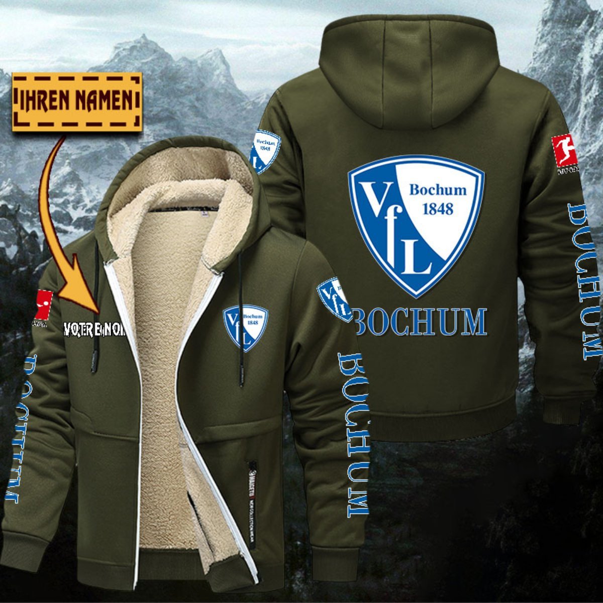 VfL Bochum Gefütterte Kapuzenjacke – Bild 2
