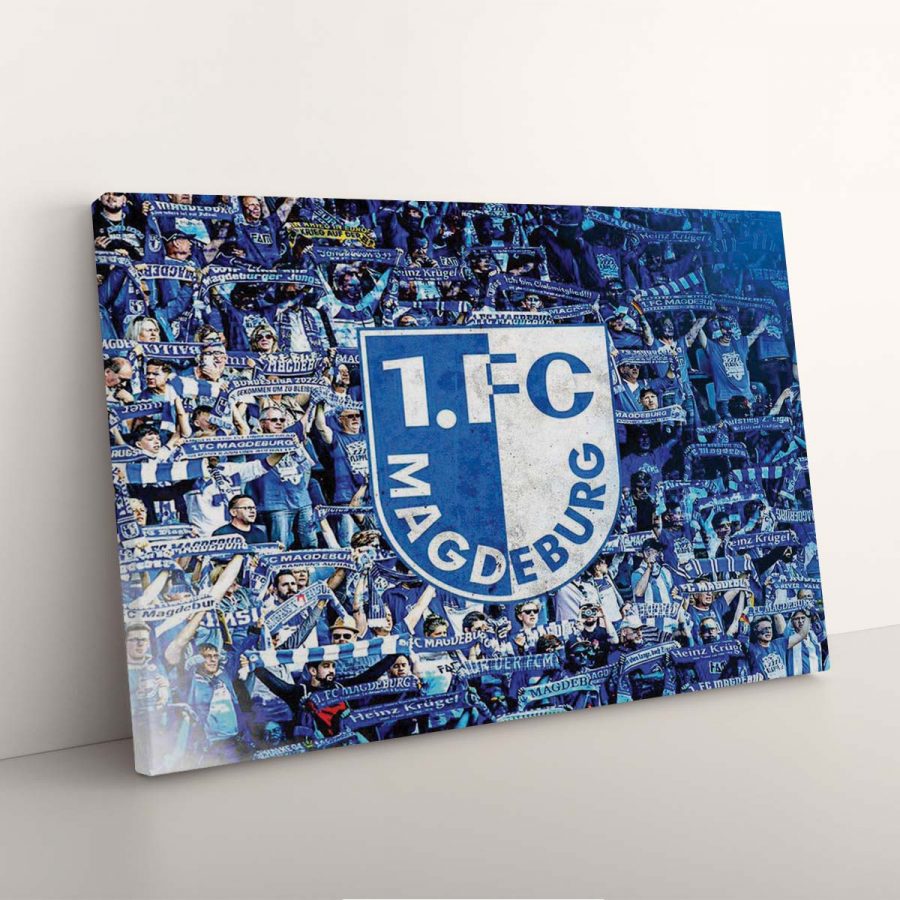 1. FC Magdeburg Sport 04 FCM Leinwandbilder – Bild 7