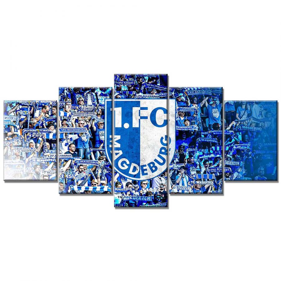 1. FC Magdeburg Sport 04 FCM Leinwandbilder – Bild 6
