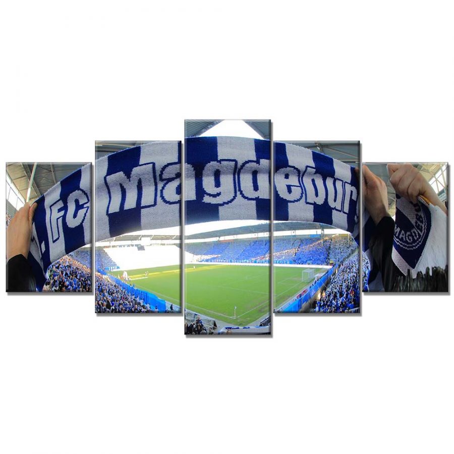 1. FC Magdeburg Sport 05 FCM Leinwandbilder – Bild 6