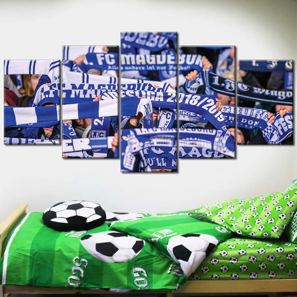 1. FC Magdeburg Sport 08 FCM Leinwandbilder – Bild 2