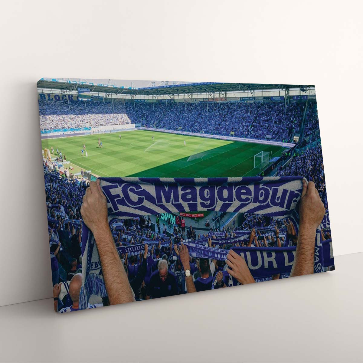1. FC Magdeburg Sportplatz FCM Leinwandbilder – Bild 3