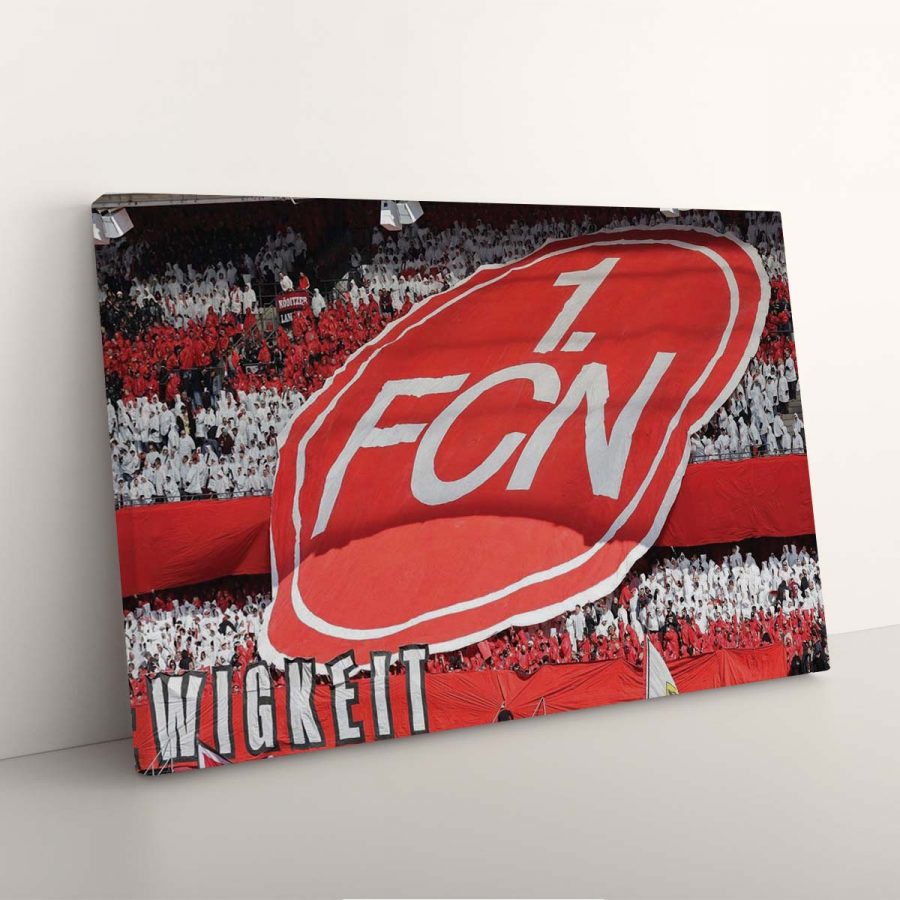 1. FC Nürnberg Sportplatz 08 FCN Leinwandbilder – Bild 7