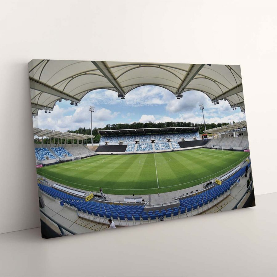 1. FC Saarbrücken Spielfeld Ludwigspark Stadion 3 Leinwandbilder – Bild 7
