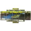 1. FC Saarbrücken Spielfeld Ludwigspark Stadion 4 Leinwandbilder