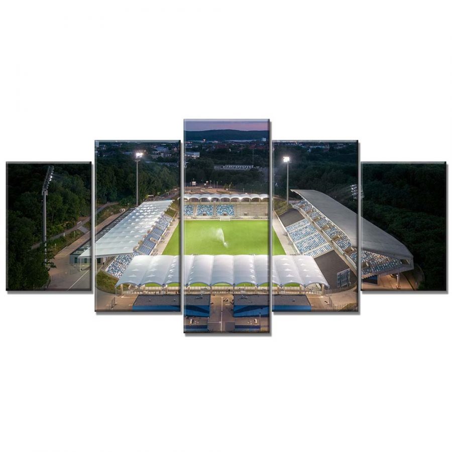 1. FC Saarbrücken Spielfeld Ludwigspark Stadion Leinwandbilder – Bild 6