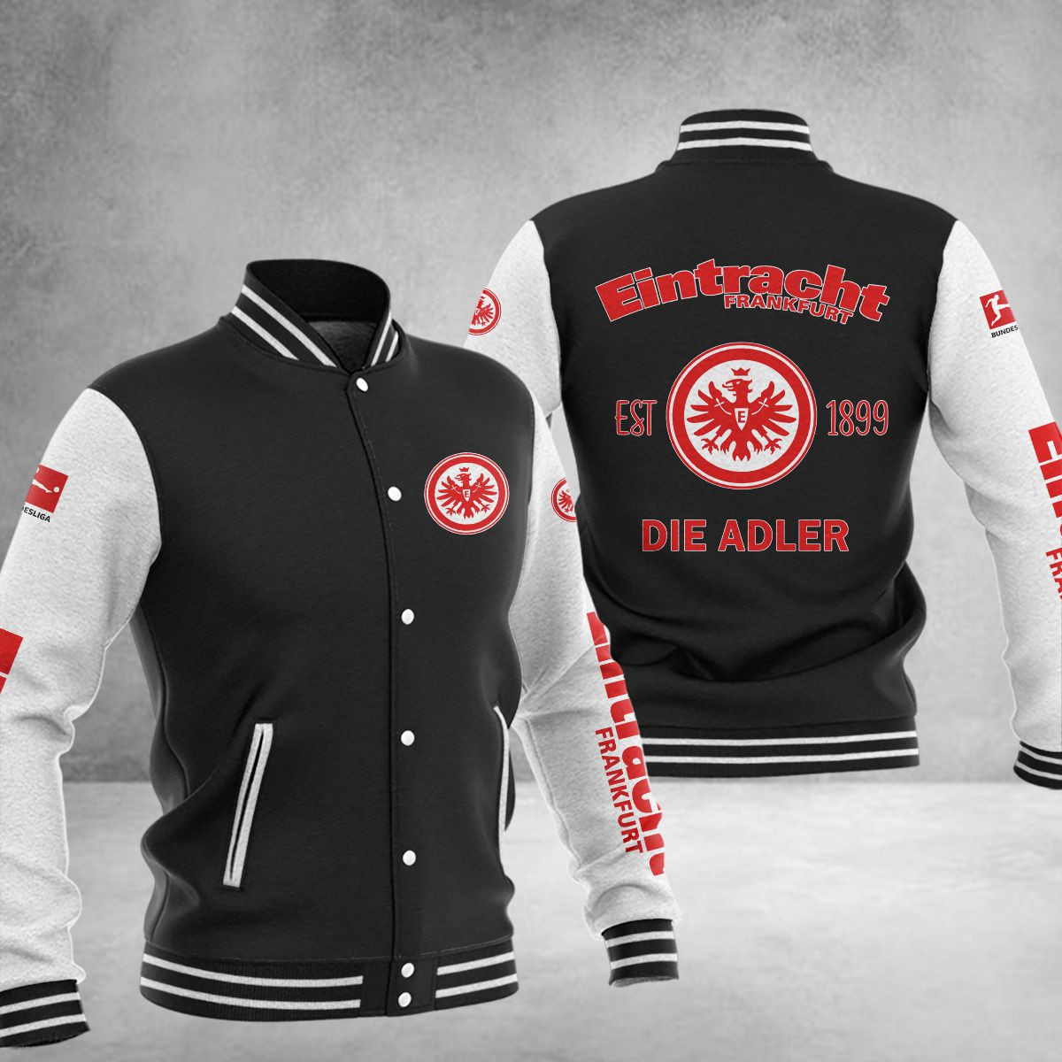 Eintracht Frankfurt College Jacke 02 – Bild 2