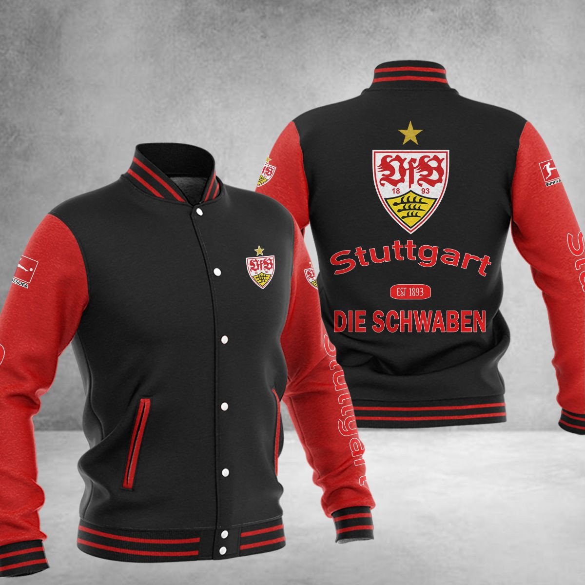 VfB Stuttgart College Jacke 02 – Bild 3
