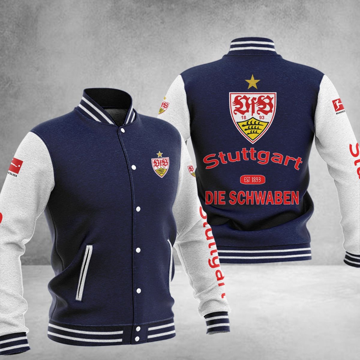 VfB Stuttgart College Jacke 02 – Bild 2