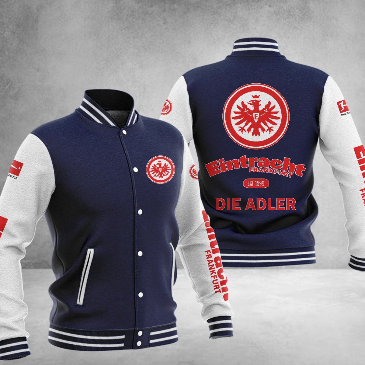 Eintracht Frankfurt College Jacke 01 – Bild 2