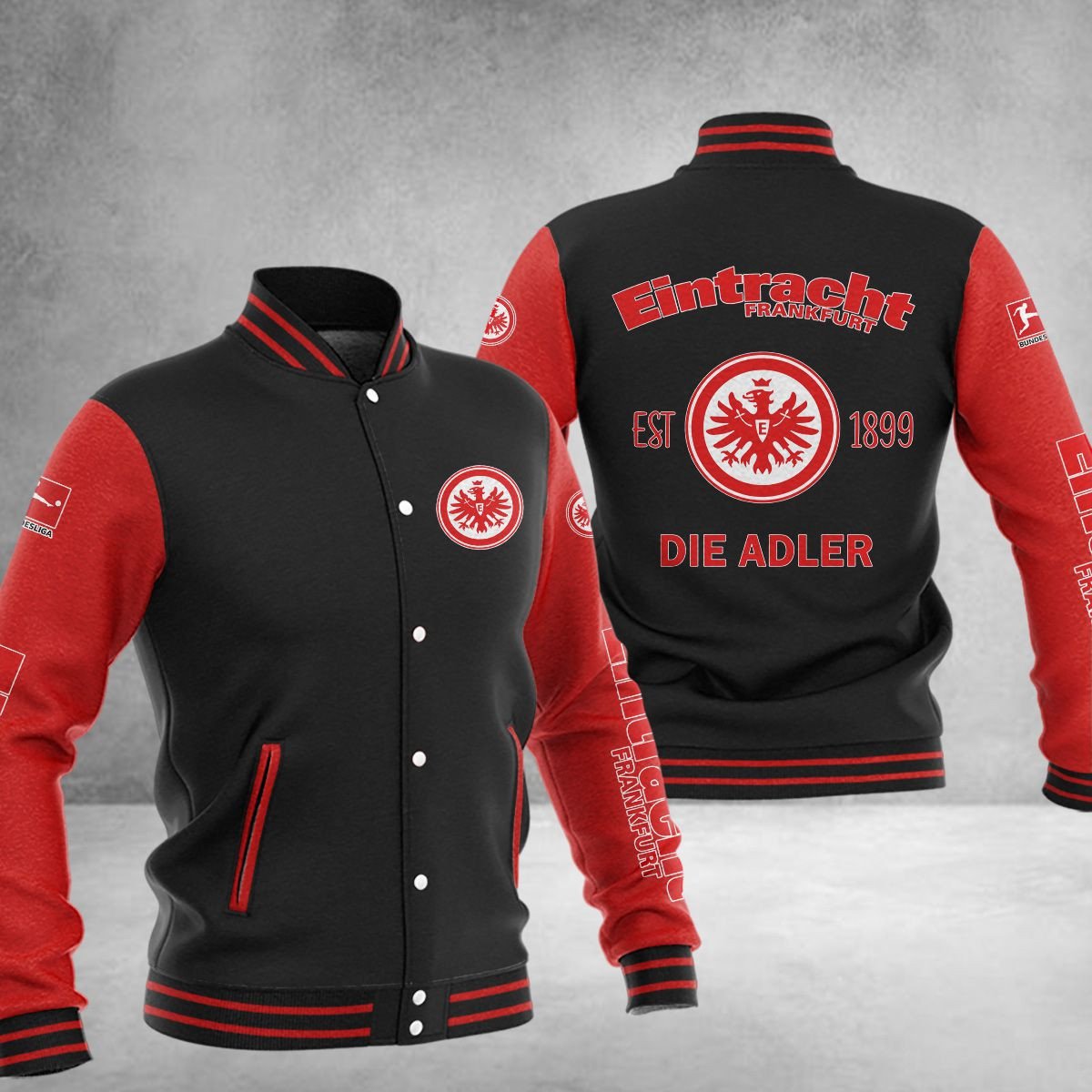 Eintracht Frankfurt College Jacke 02