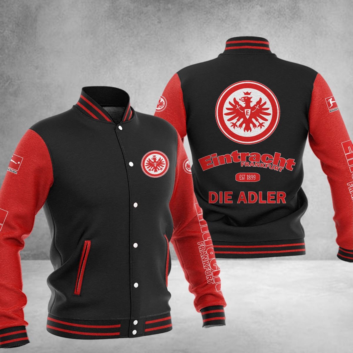 Eintracht Frankfurt College Jacke 01 – Bild 3