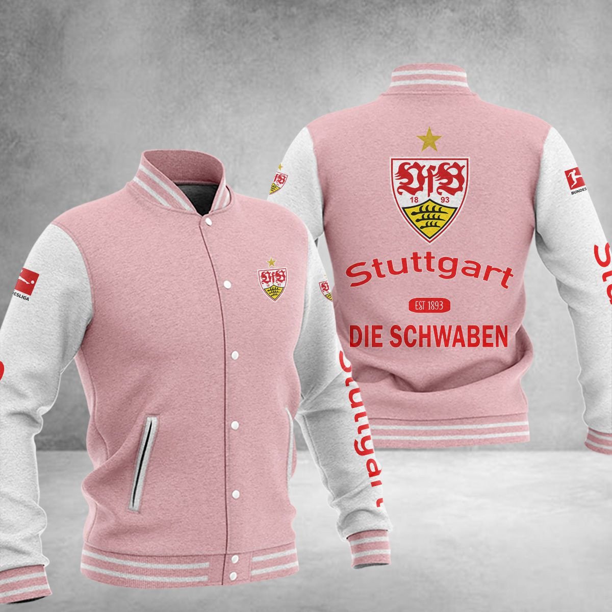 VfB Stuttgart College Jacke 02 – Bild 6