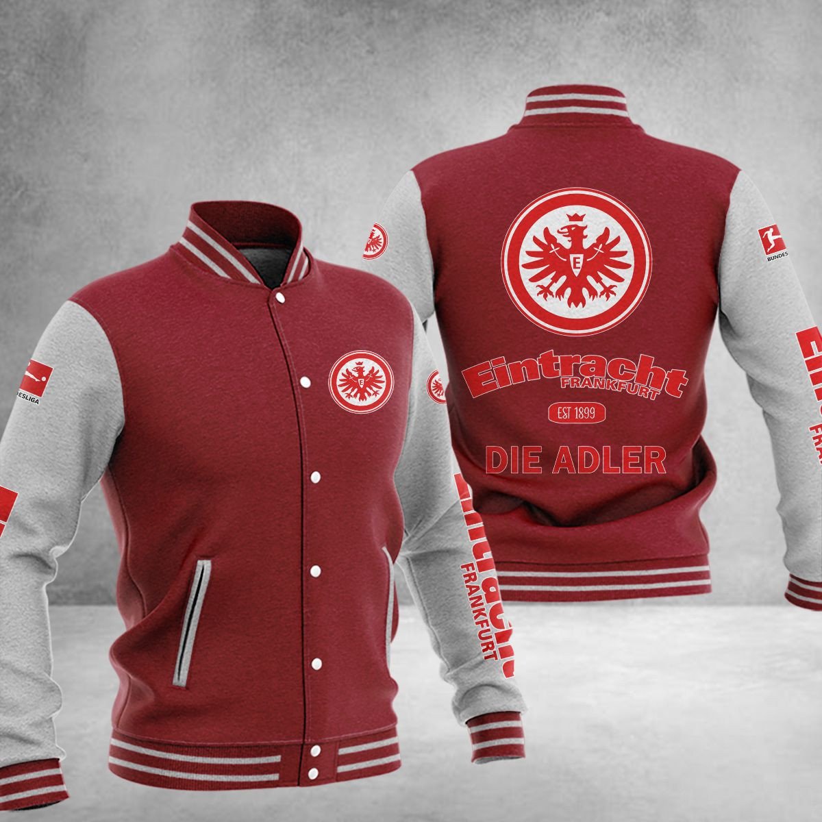 Eintracht Frankfurt College Jacke 01 – Bild 4