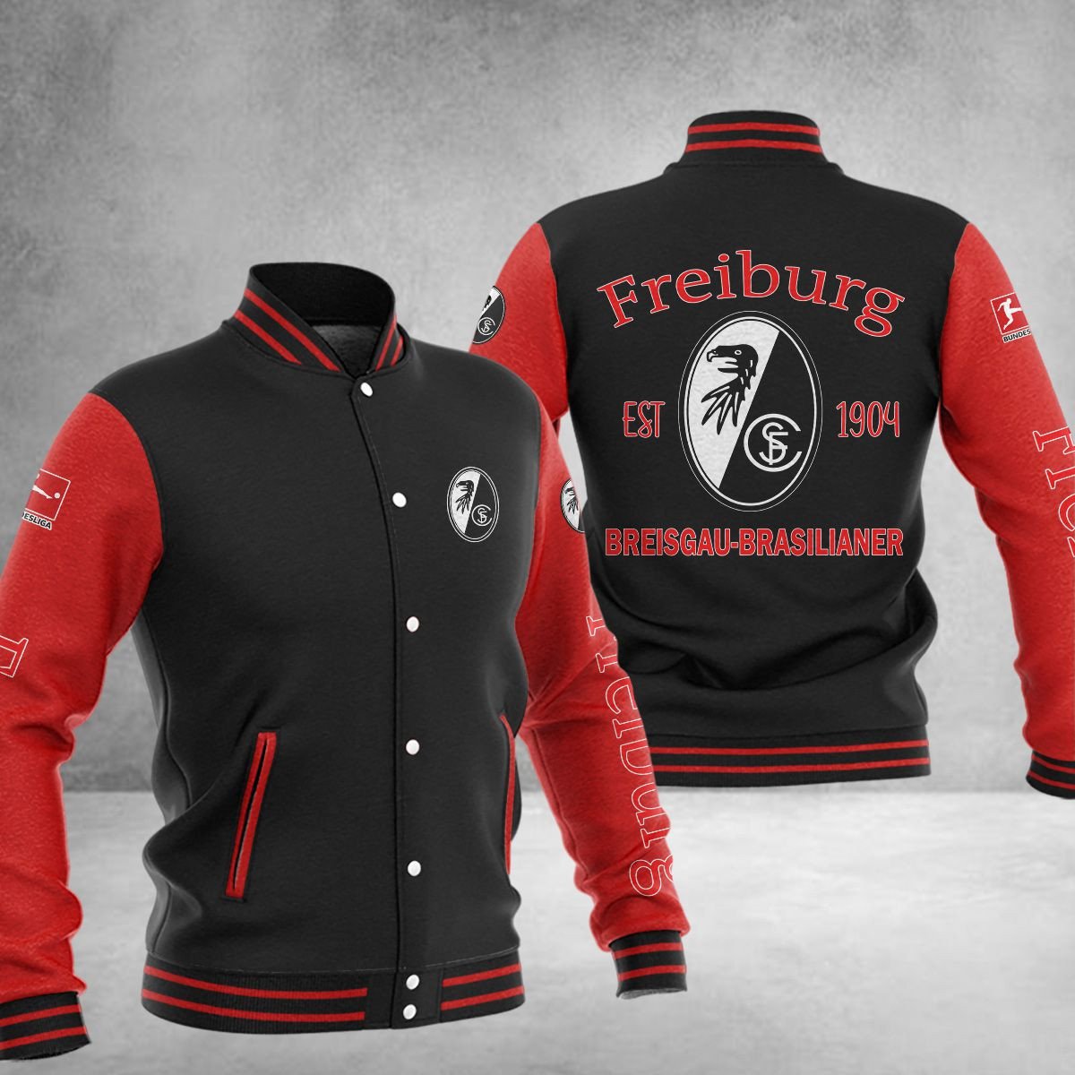 SC Freiburg College Jacke 01 – Bild 3