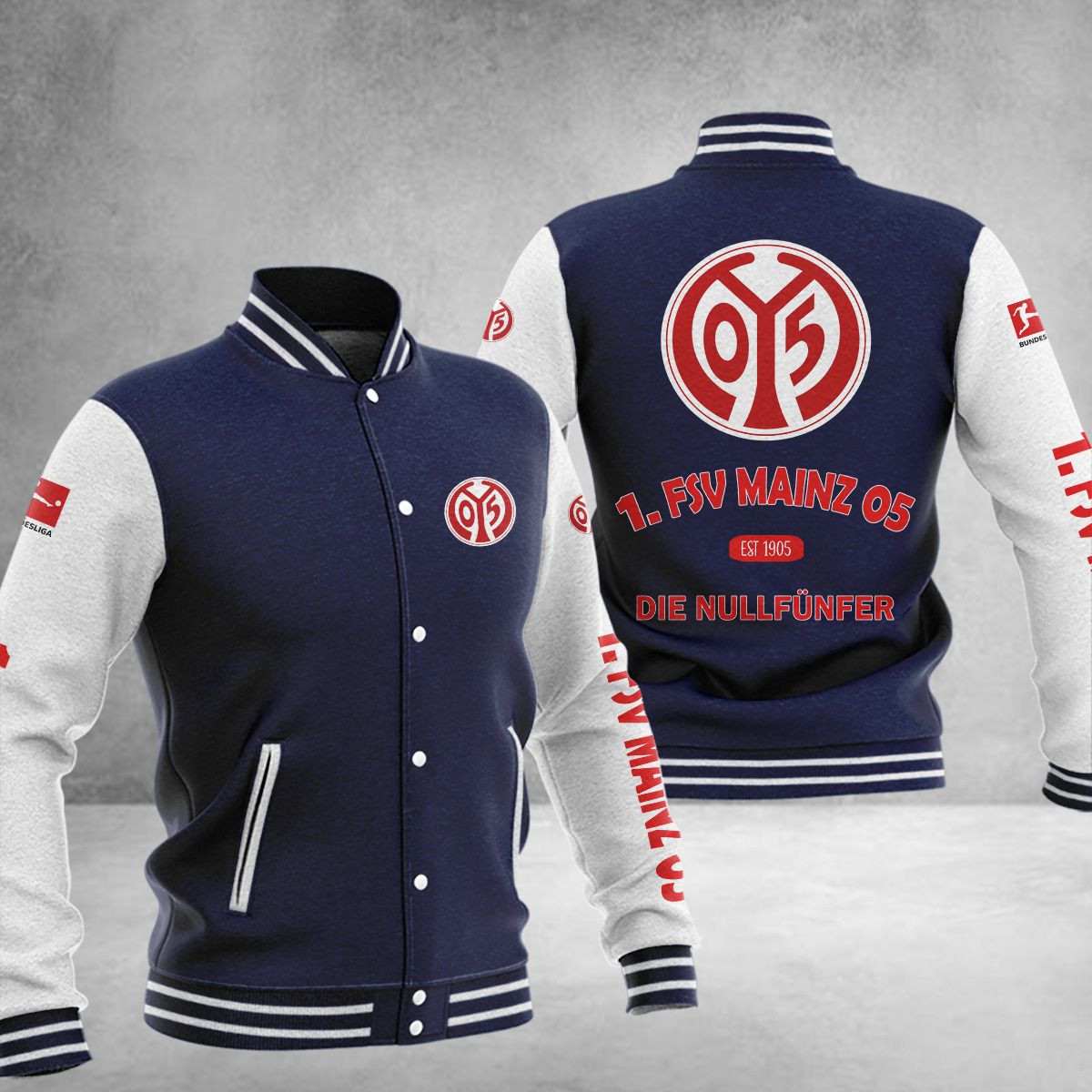 1. FSV Mainz 05 College Jacke 02 – Bild 2