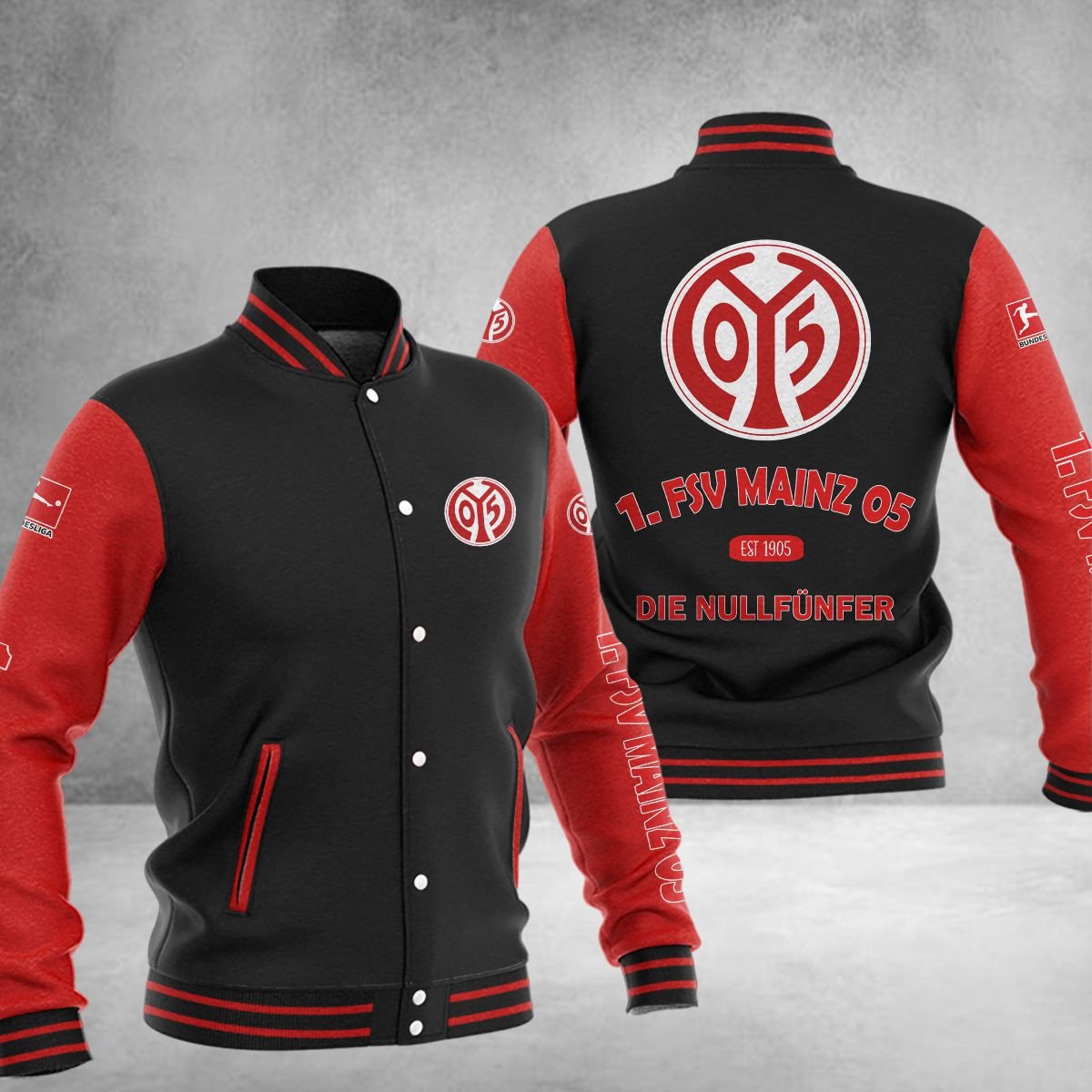 1. FSV Mainz 05 College Jacke 02 – Bild 3