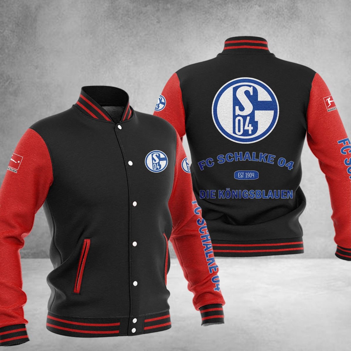 Schalke 04 College Jacke 01 – Bild 3