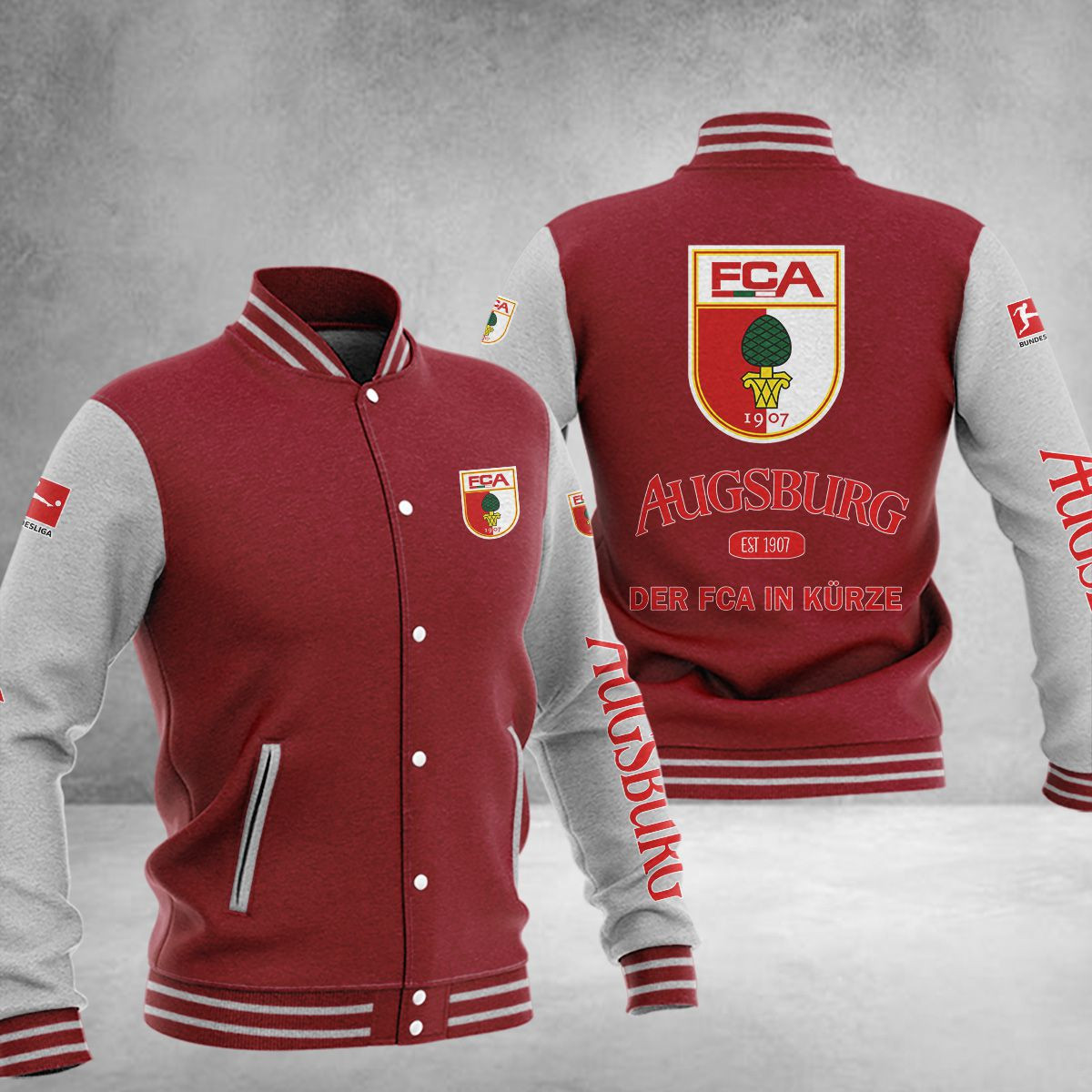 FC Augsburg College Jacke 01 – Bild 4