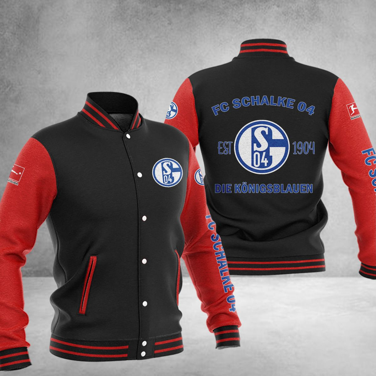 Schalke 04 College Jacke 02 – Bild 3