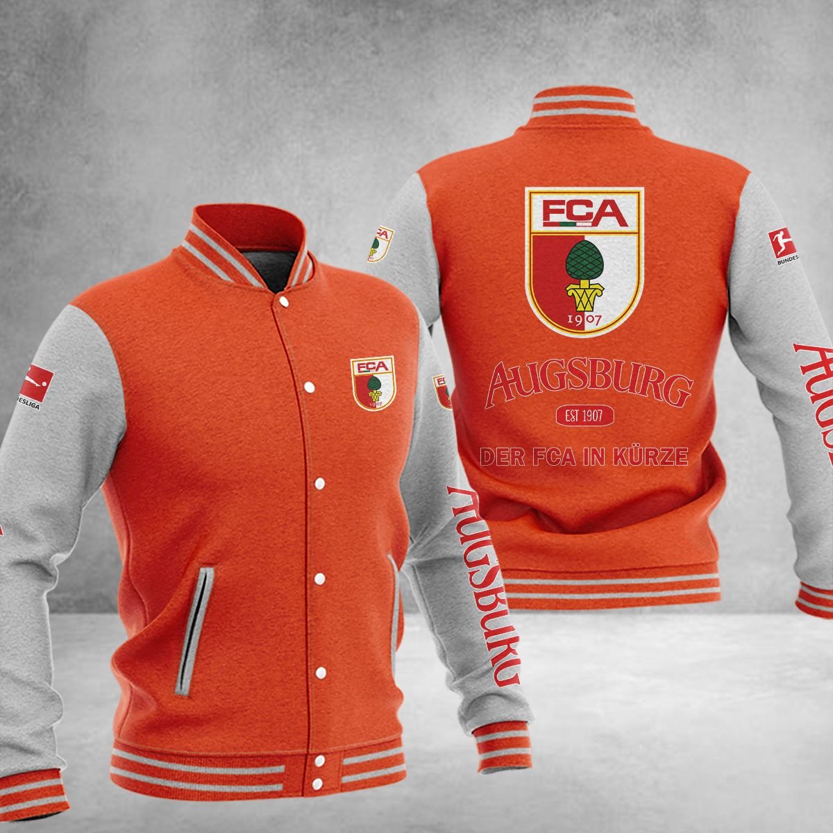 FC Augsburg College Jacke 01 – Bild 5