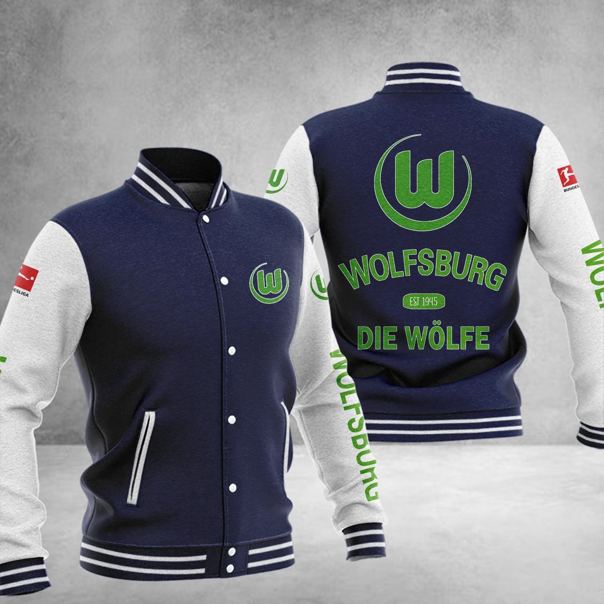 VfL Wolfsburg College Jacke 02 – Bild 2