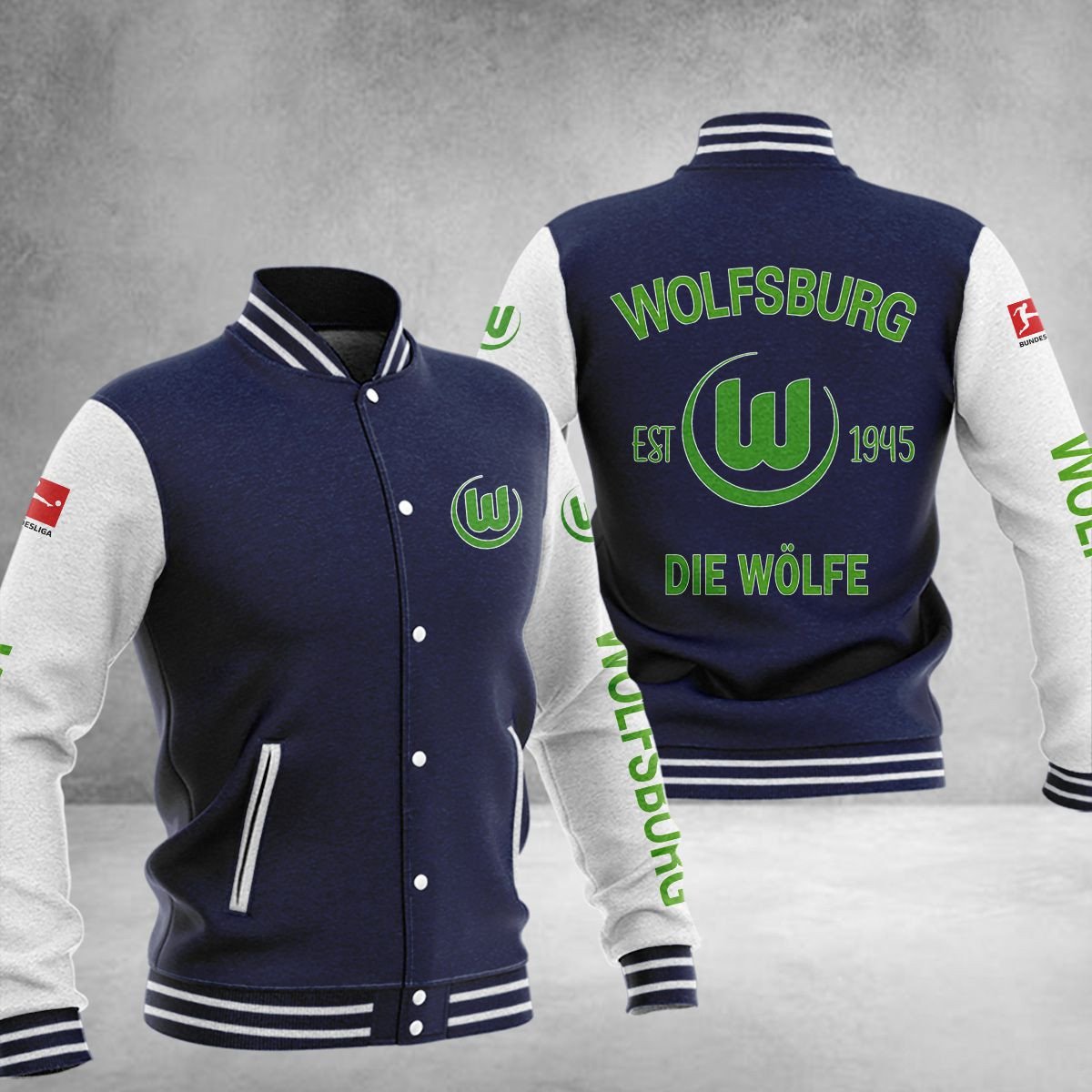 VfL Wolfsburg College Jacke 01 – Bild 2