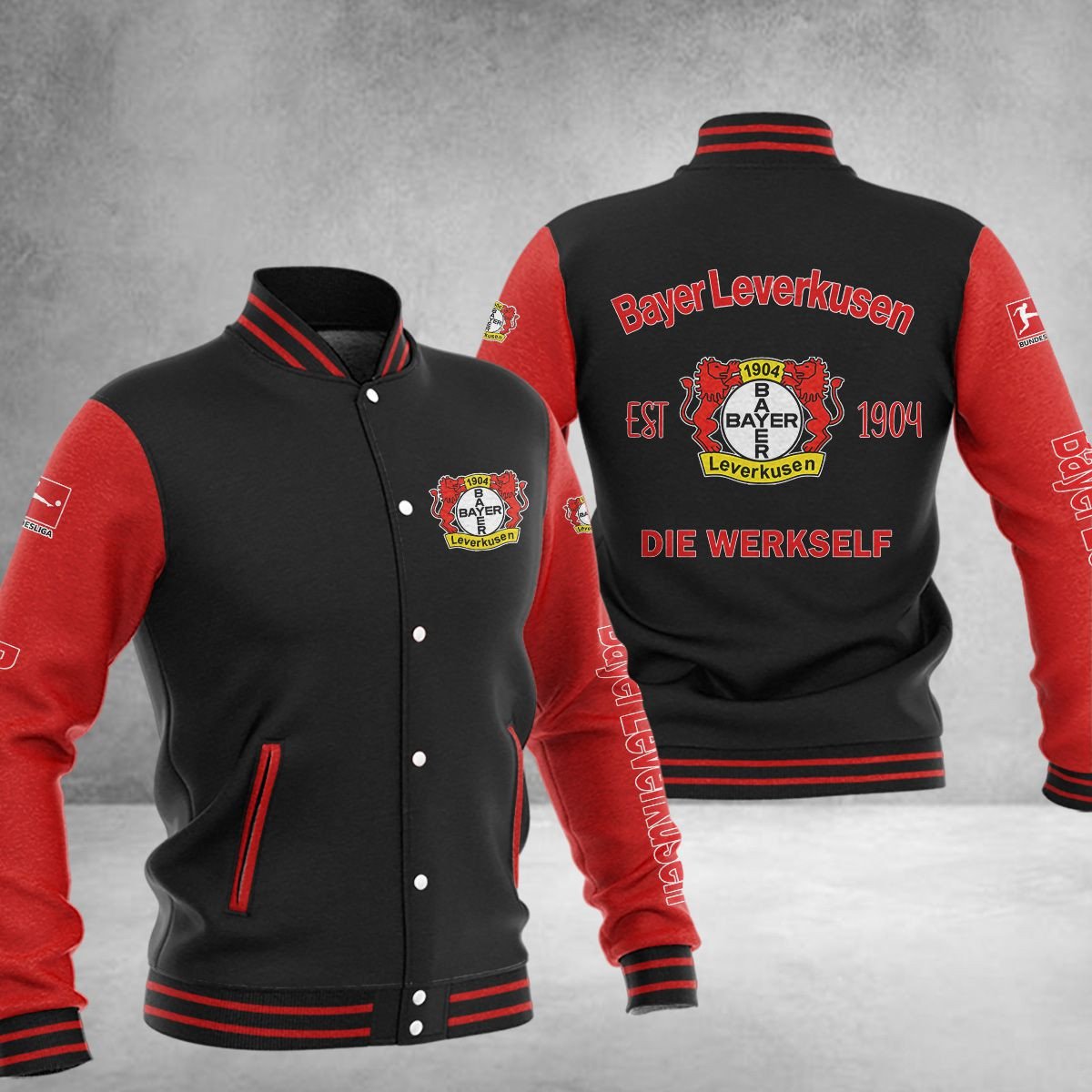 Bayer 04 Leverkusen College Jacke 01 – Bild 3