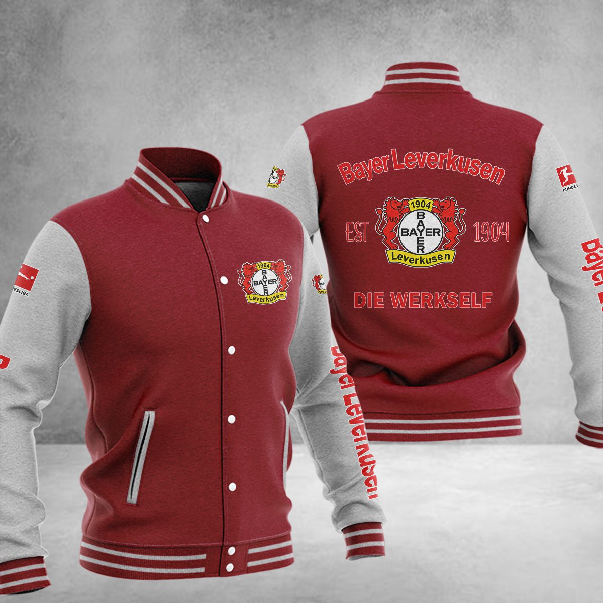 Bayer 04 Leverkusen College Jacke 01 – Bild 4