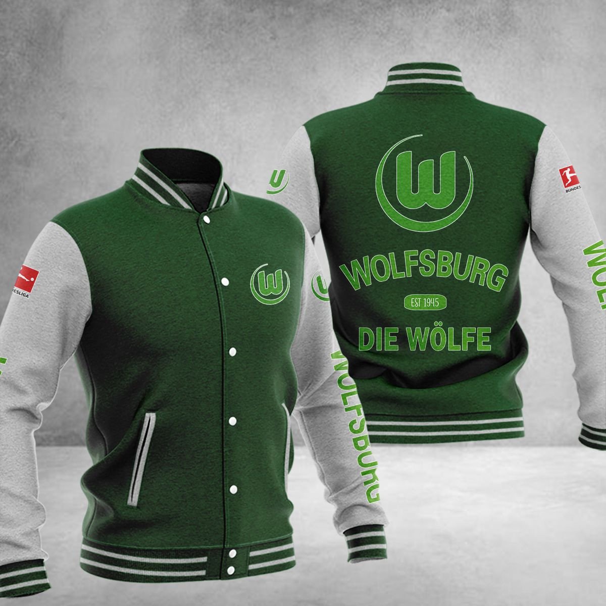VfL Wolfsburg College Jacke 02 – Bild 7