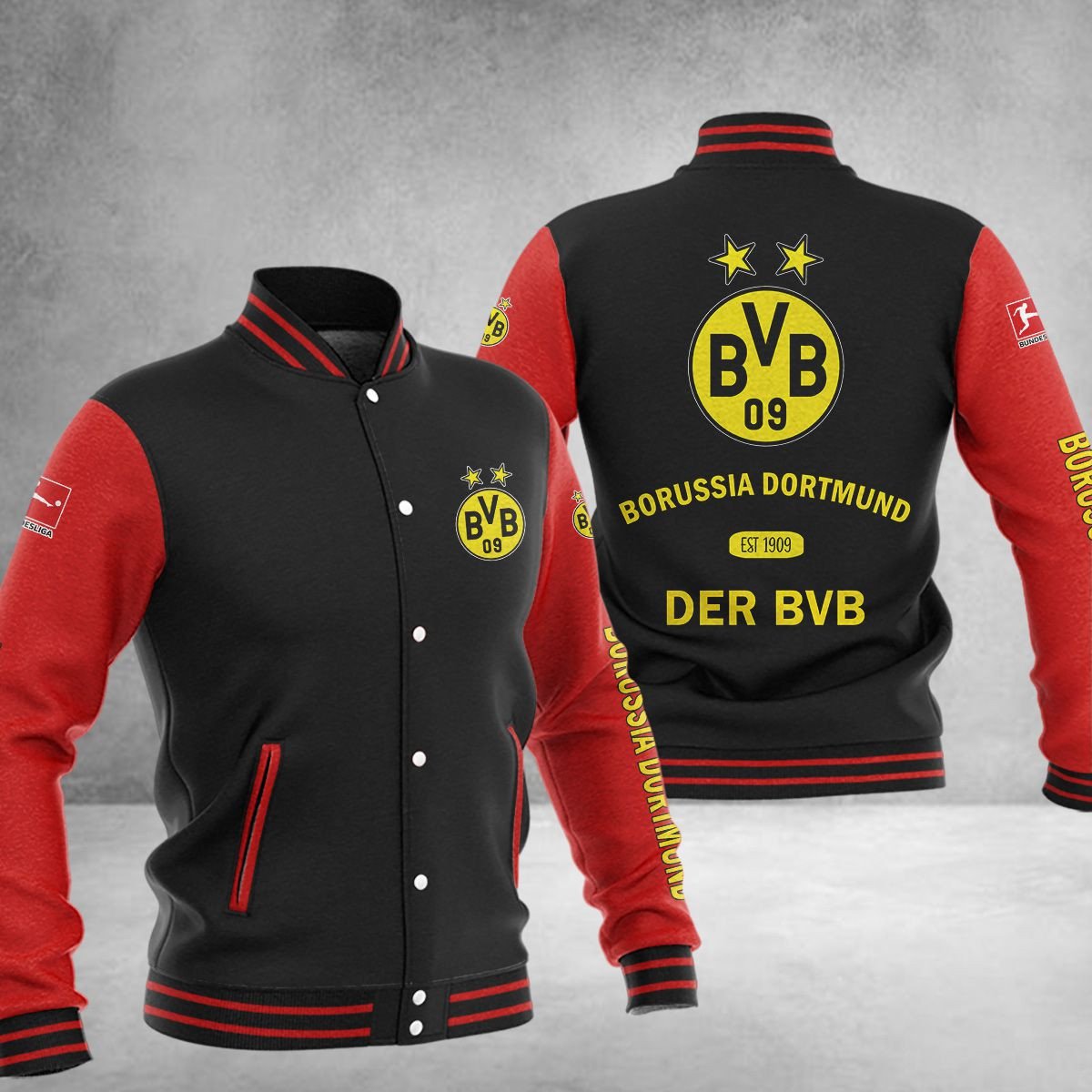 Borussia Dortmund College Jacke 01 – Bild 3