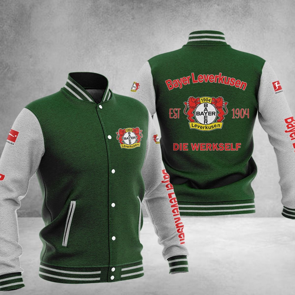Bayer 04 Leverkusen College Jacke 01 – Bild 7