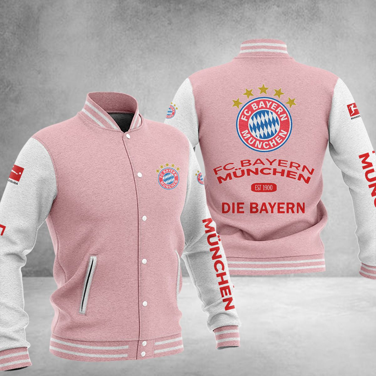 FC Bayern München College Jacke 01 – Bild 6