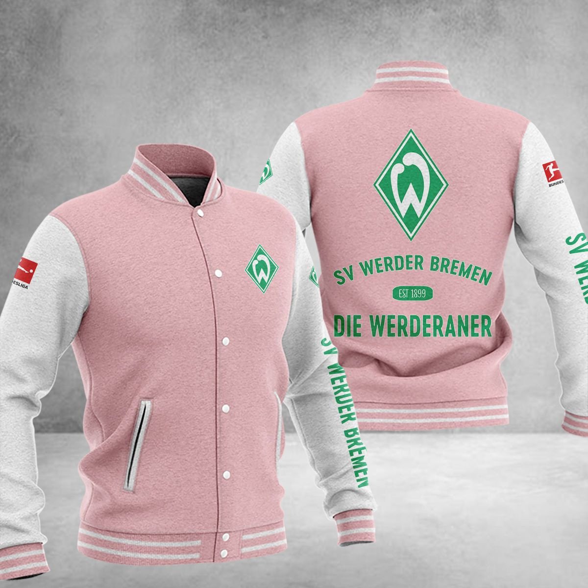 Werder Bremen College Jacke 01 – Bild 6