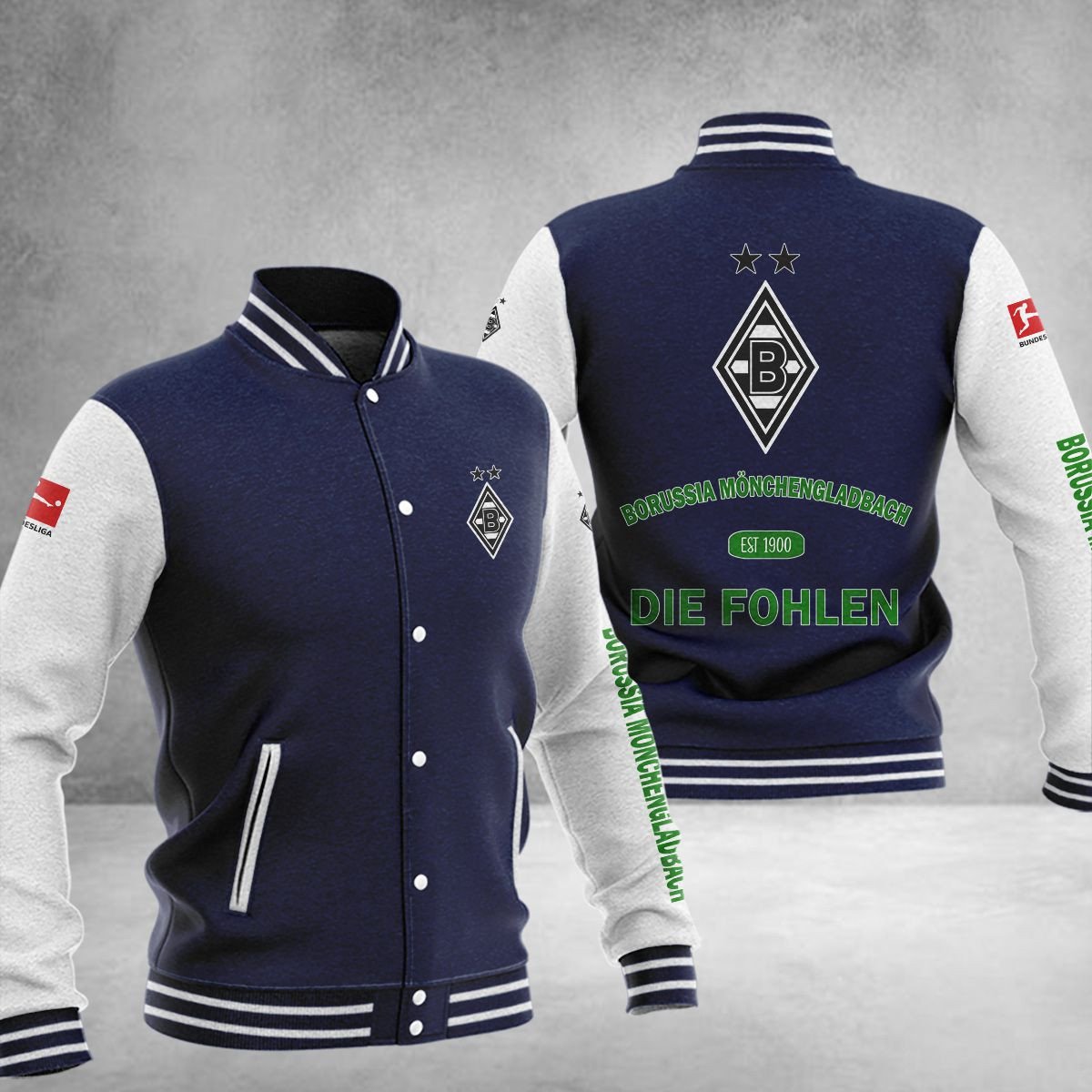 Borussia Mönchengladbach College Jacke 01 – Bild 2