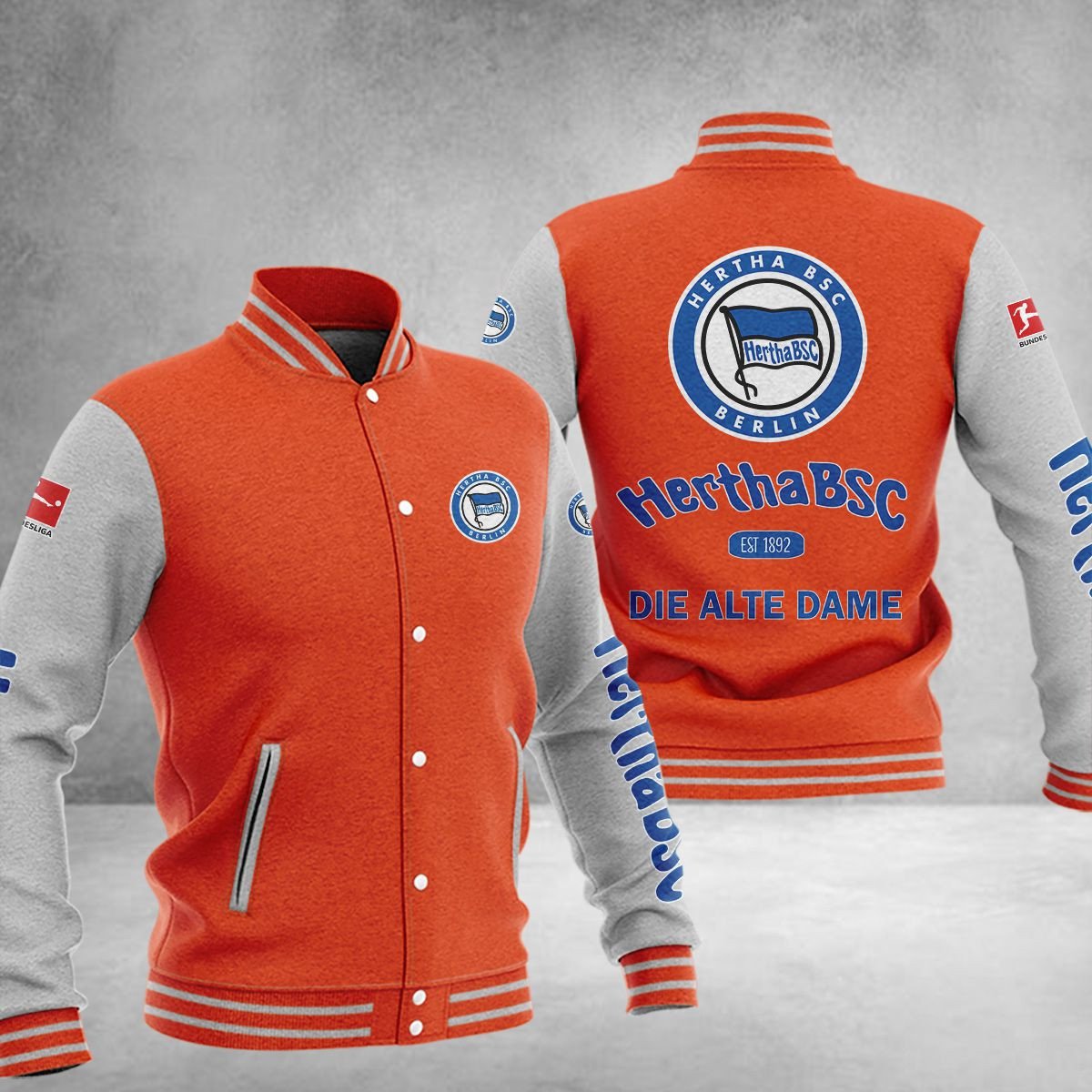 Hertha BSC College Jacke 01 – Bild 5