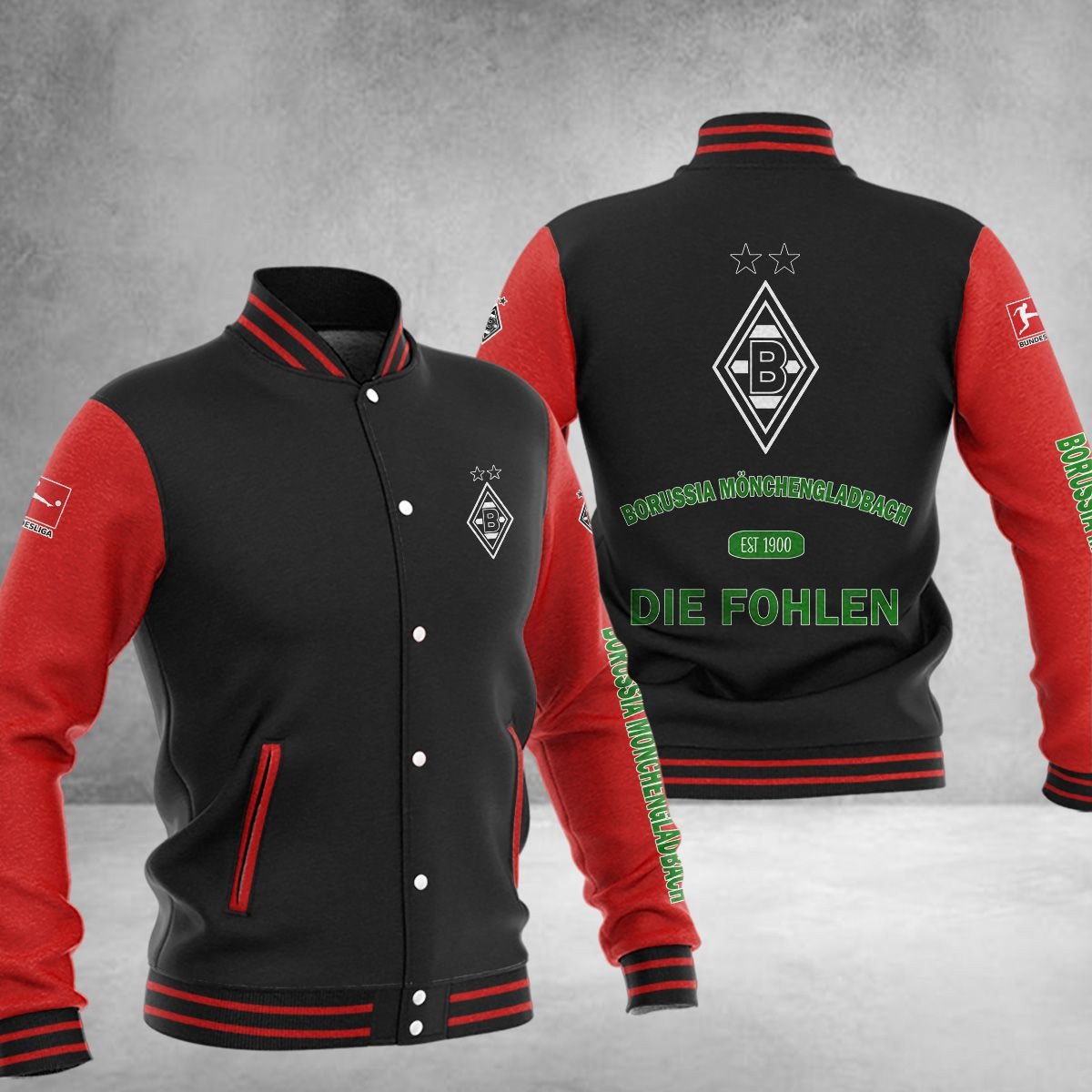 Borussia Mönchengladbach College Jacke 01 – Bild 3