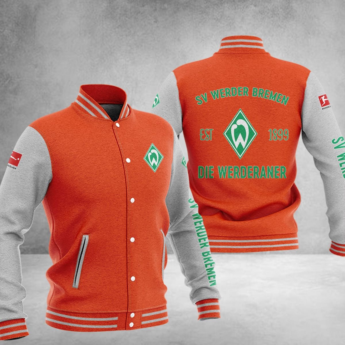 Werder Bremen College Jacke 01 – Bild 6
