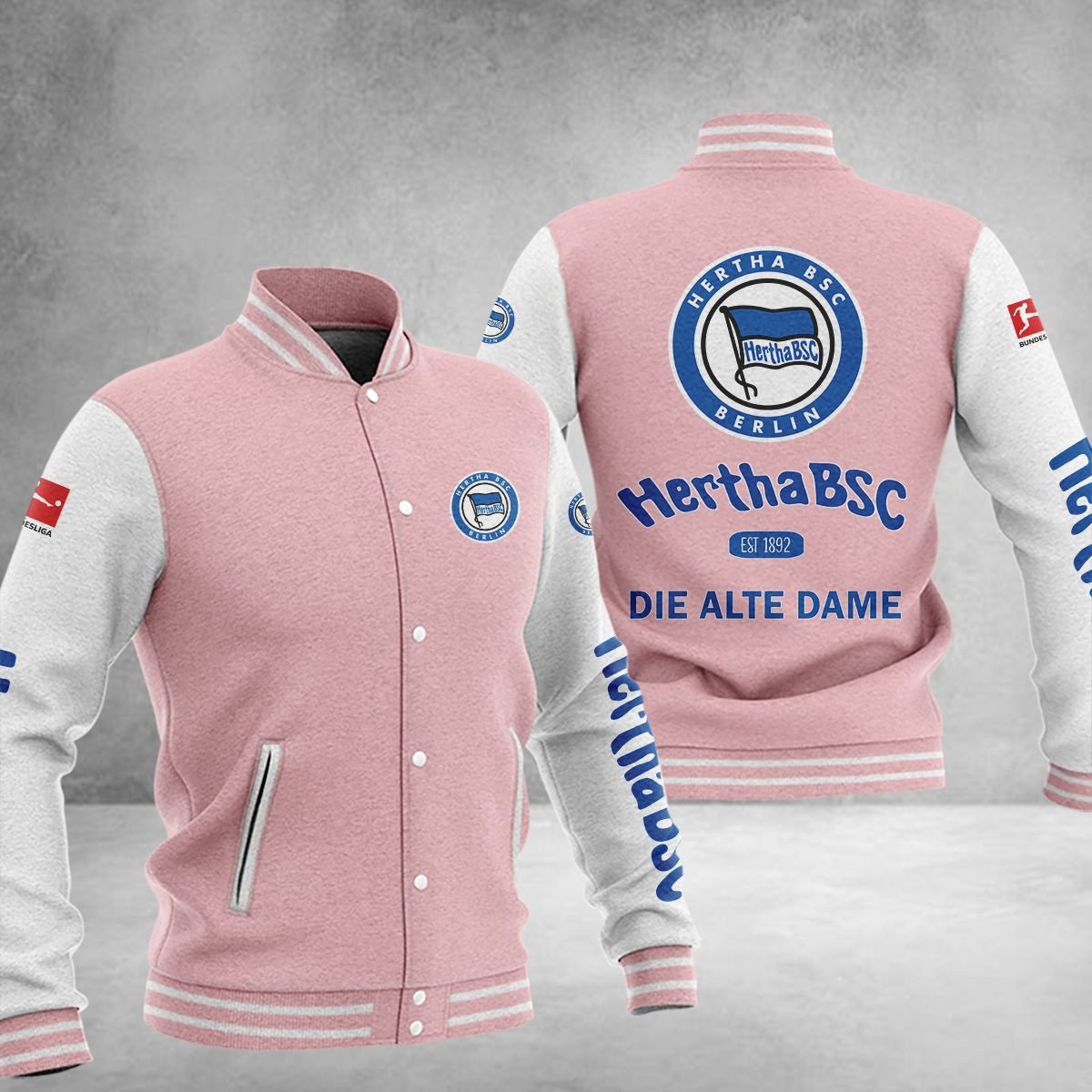 Hertha BSC College Jacke 01 – Bild 6